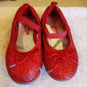 Ruby Red OshKosh B'Gosh slipper dress shoe